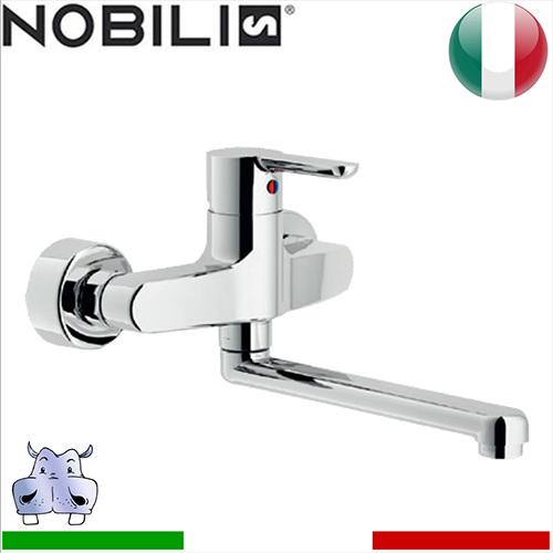 Miscelatore rubinetto monocomando Lavello lavandino a parete Nobili ABC
