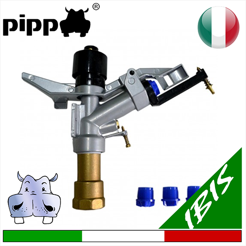 Irrigatore a settore con battente doppio getto regolabile ibis 