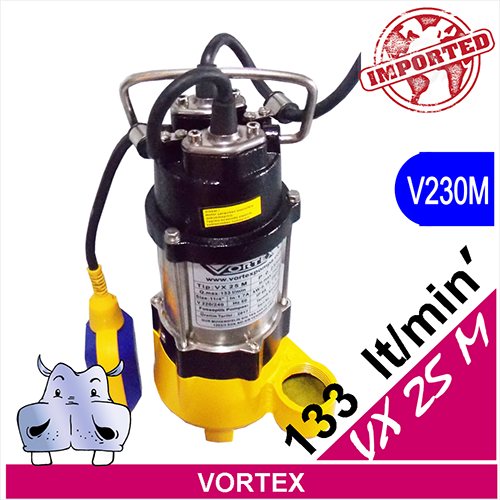 VORTEX Sommersa per fognature VX 25 M