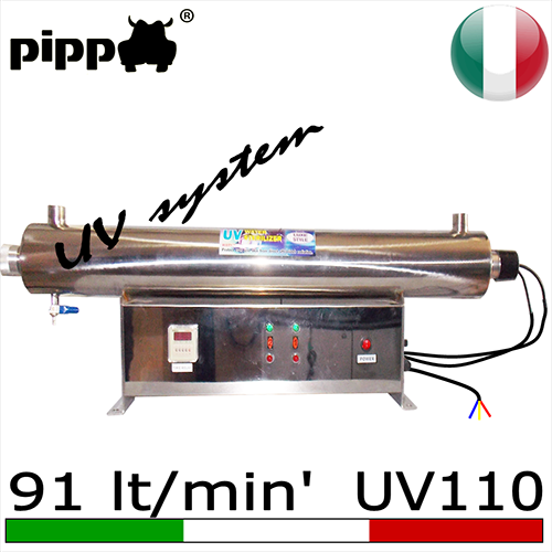 COD.UV55LUXE Debatterizzatori acqua potabile a raggi UV55X2  2