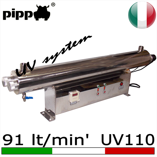 COD.UV55LUXE Debatterizzatori acqua potabile a raggi UV55X2 