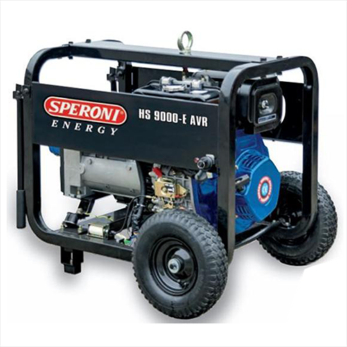 Generatore Gruppo Elettrogeno diesel HS9000 8KVA NSM -  monofase e monotrifase avviamento elettrico 2