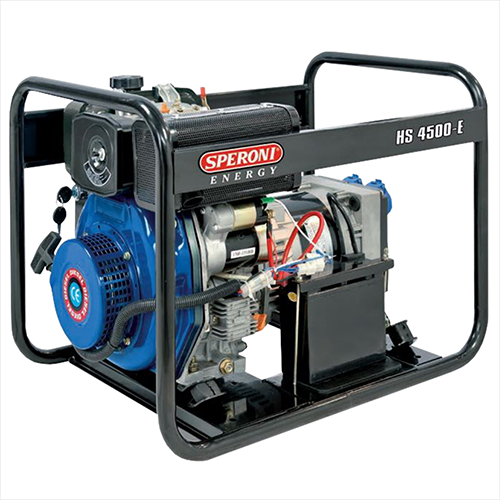 Speroni Generatore Gruppo Elettrogeno a diesel HS 5000 E 4,6KW 4600W avviamento elettrico 2