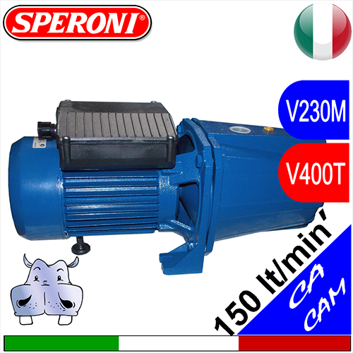 Elettropompa autoadescante jet Speroni serie CA CAM 152 202