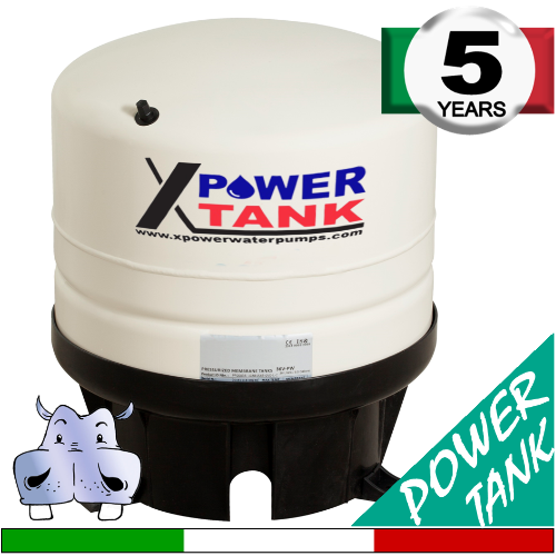 Power Tank vaso a espansione a basamento polmone di compenso con base per autoclave polifunzionale - riscaldamento - acqua calda sanitaria 4