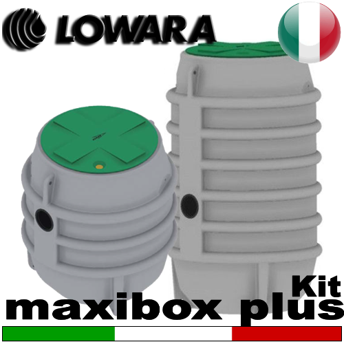 Lowara - Stazioni di sollevamento per fognature MAXIBOX PLUS flygt predisposte per due pompe sommerse