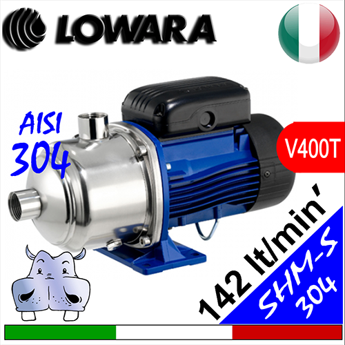 Elettropompa multistadio silenziosa idraulica integrale inox aisi 304 Lowara 5HM(T)