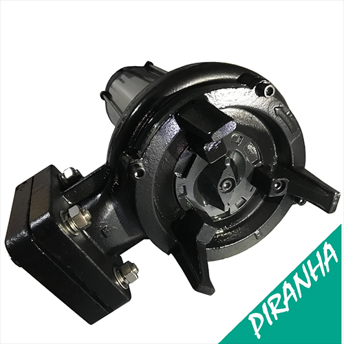 Piranha - Elettropompa sommersa trituratrice per fognature acque nere e  luride X-PowerVortex - Elettropompe e sistemi per fognature
