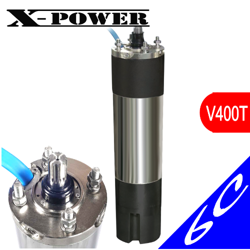 X-POWER Motori sommersi 6C - Versione Heavy trifase Watercooled in bagno acqua, compatibili a inverter TT