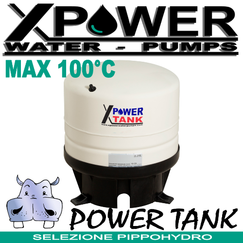 Power Tank vaso a espansione a basamento polmone di compenso con base per autoclave polifunzionale - riscaldamento - acqua calda sanitaria 3