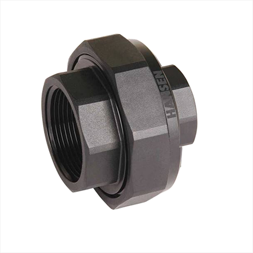 Bocchettone ridotto a 3pz con o-ring  hansen in nylon rinforzato 2