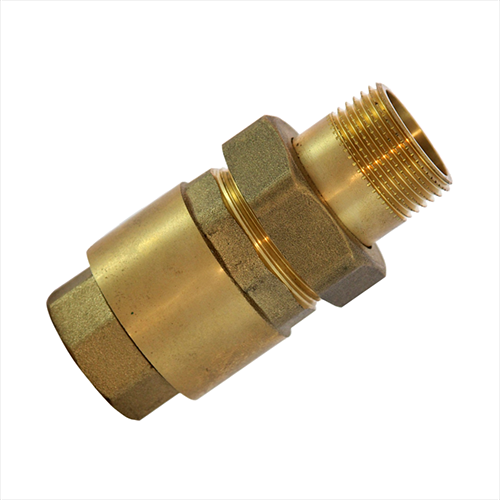 Valvola Di Ritegno In Ottone 1/2” Maschio - 1/2” Femmina - Non Ritorno Per Acqua - 6
