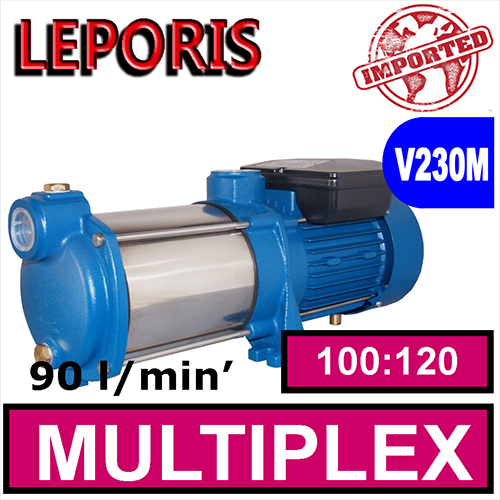 Elettropompa autoadescante multistadio silenziosa Leporis MULTIPLEX 100:120