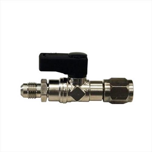 Rubinetto sinistro Acme 1-2 x 5-16 sae con premi spillo per gas refrigerante  2