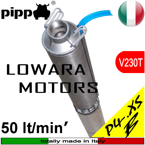 Motore sommerso 4 hp per pompa elettropompa sommersa LOWARA CP4030 Trifase 