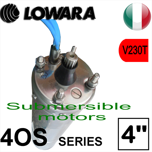 Lowara motori sommersi 4OS V230T (idoneo per applicazioni con inverter monofase-trifase)