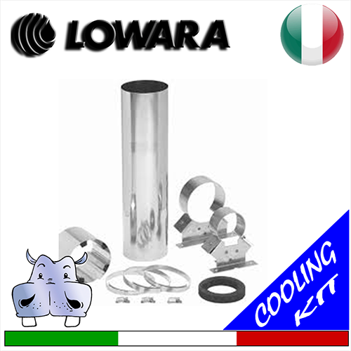 Kit camicia di raffreddamento lowara per pompe sommerse diametro 4 pollici