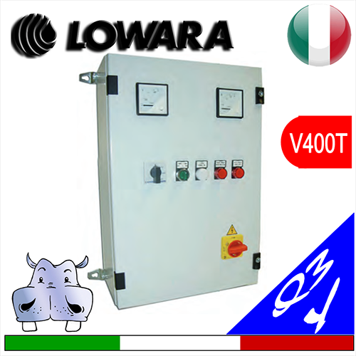 Quadro elettrico Lowara avviamento stella-triangolo per elettropompa Q3Y V400T trifase