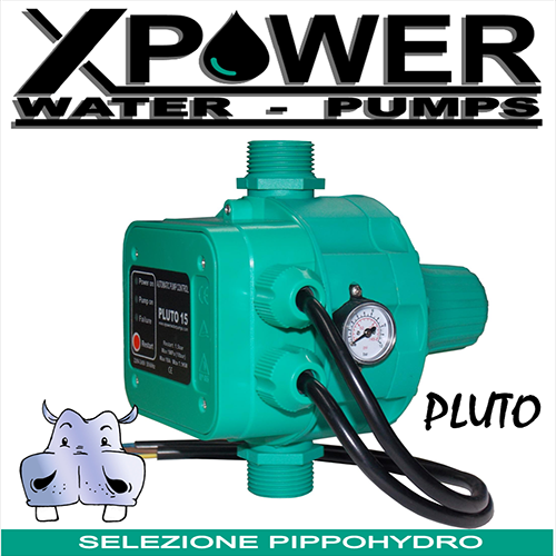Regolatore di pressione Presscontrol pretarato - applicabile a pompe max 1,5Hp