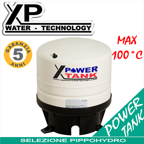 Power Tank vaso a espansione a basamento polmone di compenso con base per autoclave polifunzionale - riscaldamento - acqua calda sanitaria
