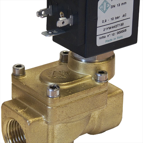 Elettrovalvole per acqua aria gasolio EV versione NC normalmente chiusa NO normalmente aperta alimentazione 48VAC 3