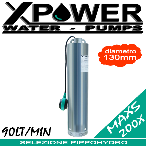 Pippo - Elettropompa Sommersa monoblocco X-power MAX5 MAX203XCG MAX205XCG MAX207XCG MAX209XCG