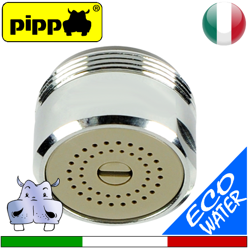 Rompigetto economizzatore d acqua per rubinetterie a getto regolabile, Eco Water	