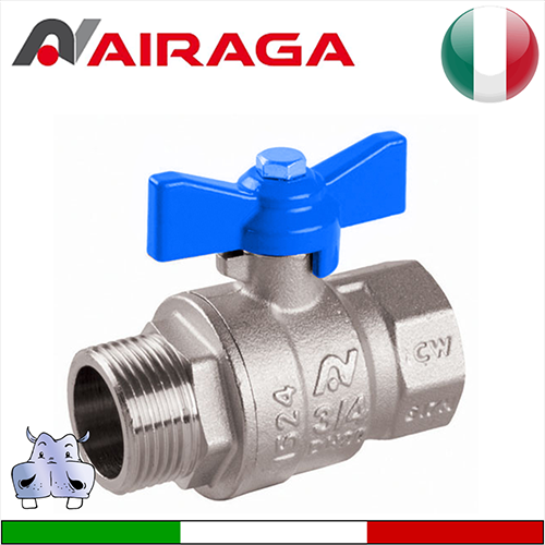 Valvola A Sfera Acqua FF A Leva Da 2" Serie Pesante