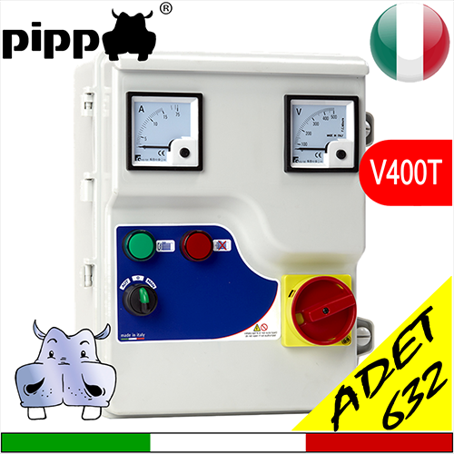 Pos.01 DIRECT MOTOR PLUS V400T SA632 completo di amperometro e voltmetro 3