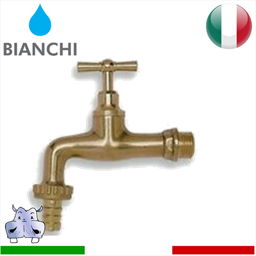 Rubinetto giallo a vitone Ravani