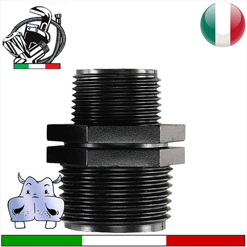 Doppiavite ridotta in polietilene