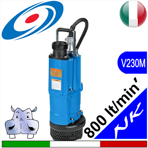 Tsurumi elettropompa sommersa per drenaggio NK monofase senza galleggiante