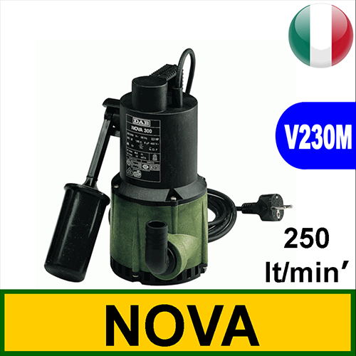 Dab Elettropompa Sommersa per drenaggio immersione NOVA