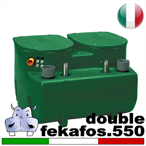 Dab - Stazione di sollevamento Fekafos 550  predisposta per due elettropompe sommerse