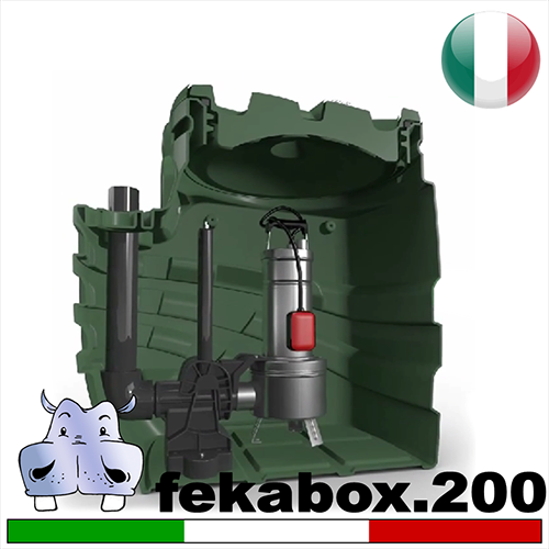 Dab - Stazioni di sollevamento Fekabox 200 predisposte per una elettropompa sommersa 2