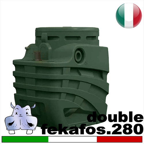 Dab - Stazioni di sollevamento Fekafos 280 double predisposta per due elettropompe sommerse
