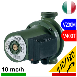 Circolatore Dab A, serie 110-180 (circolatori con prevalenza massima di 11 ml) idoneo per condizionamento e riscaldamento