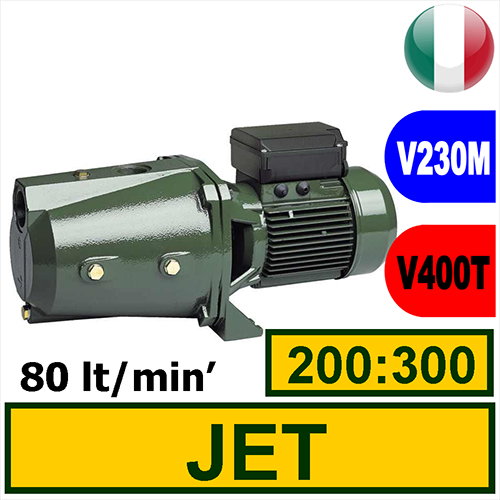 Elettropompa Autoadescante Dab Jet 200:300