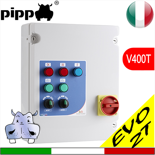 Quadro avviatore e protezione per due elettropompe trifase V400 T EVO 2 MULTI 3