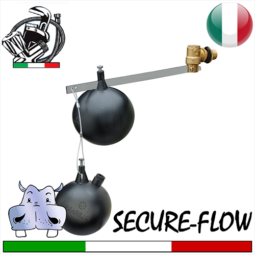 Valvola a galleggiante alta pressione anti bloccaggio, differenziale di riempimento regolabile