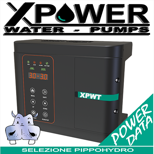 Inverter system a parete POWER DATA  3.0 sistemi trifase.trifase  per elettropompe pompe sommerse fino a 18,5kW
