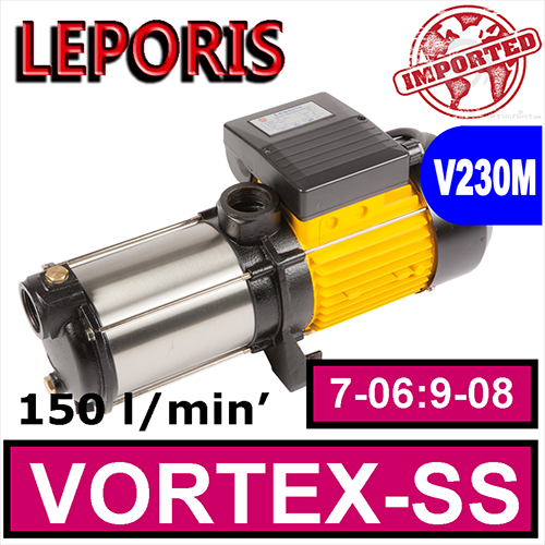 Elettropompa Autoadescante acciaio inox multistadio silenziosa VORTEX SS