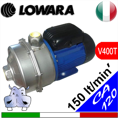 Lowara elettropompe bigiranti inox serie N CA120.33 316 CA120.35 316 CA120.55 316 2