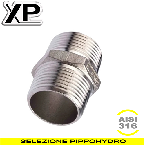 Doppiavite in acciaio inox