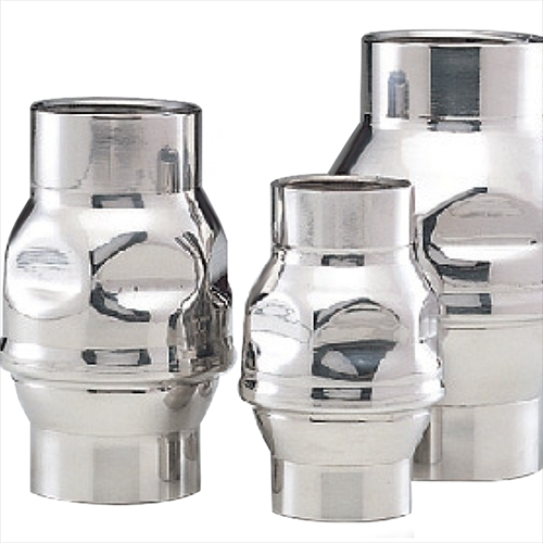 Valvola di ritegno - non ritorno in acciaio inox 304 2