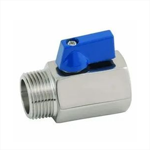 Minivalvola a sfera MF acciaio inox aisi 316 2