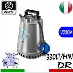 ZENIT - Sommersa  drenaggio DRENO DR alimentazione monofase automatica con galleggiante