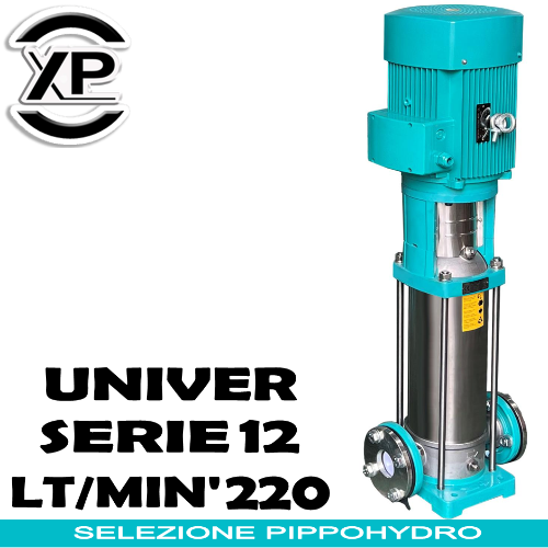 Elettropompe Multistadio Verticali Silenziose XPWATERTECH UNIVER SERIE 12