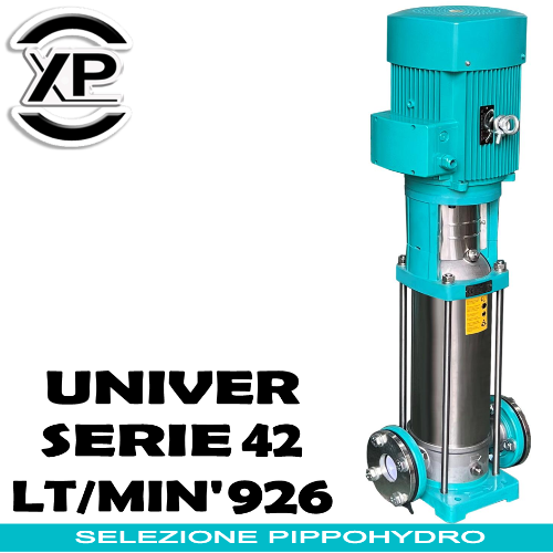 Elettropompe Multistadio Verticali Silenziose XPWATERTECH UNIVER SERIE 42