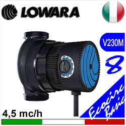 Circolatore elettronico Lowara Ecocirc, serie 8 (circolatori con prevalenza massima di 8 ml)